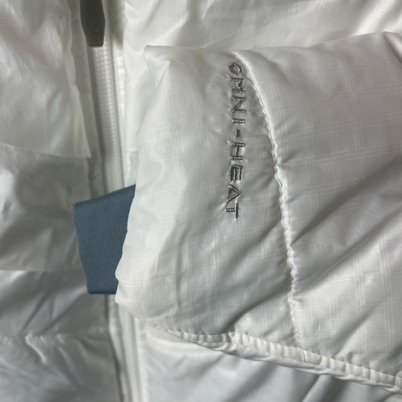 Columbia Omni Heat Thermal Comfort White Puffer Jacket - Picture 6 of 9